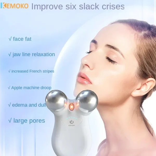 New microcurrent Massager face lift skin care tool Skin Tightening lifting facial wrinkle remover toning Beauty Massage Facial - Image 3