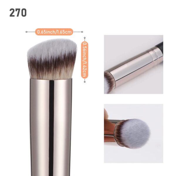 Easyflowing 170+270 makeup brush Handle Material: Wood, Brush material: synthetic wool - Image 4