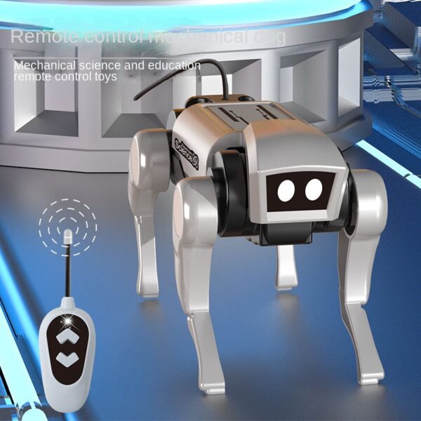 Science And Education Solar Robot Dog Handmade Diy Assembled Scientific Experiment Toy Parent-child Interactive Robot Wholesale - Image 4