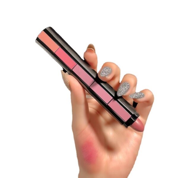 5 Colors Matte Velvet Lipstick Waterproof Sweatproof Lip Gloss Duration Colorfast Lipstick Non Stick Cup Lip Gloss Cosmetics - Image 5