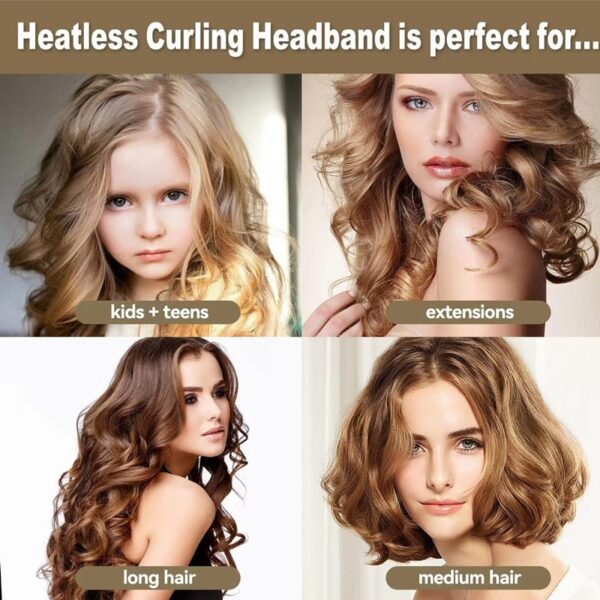 Heat-free lazy artifact curling iron sponge foam sleeping curling iron big wave curling four-piece set - Image 3