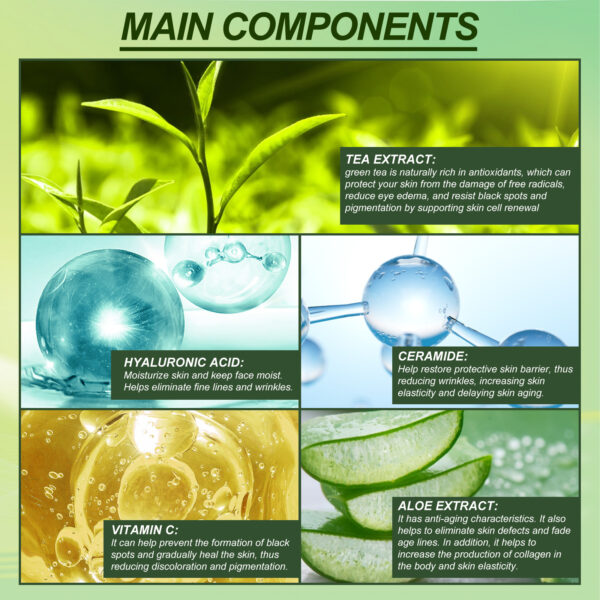 Anti-Aging Repair Essence For Skin, Reduces Lines Moisturizes Firms And Delicate Skin Essence - Image 6