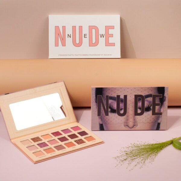 18-color Desert Rose Matte Pearlescent Eyeshadow Palette Earth Color Multi-purpose Color Eyeshadow Palette - Image 2